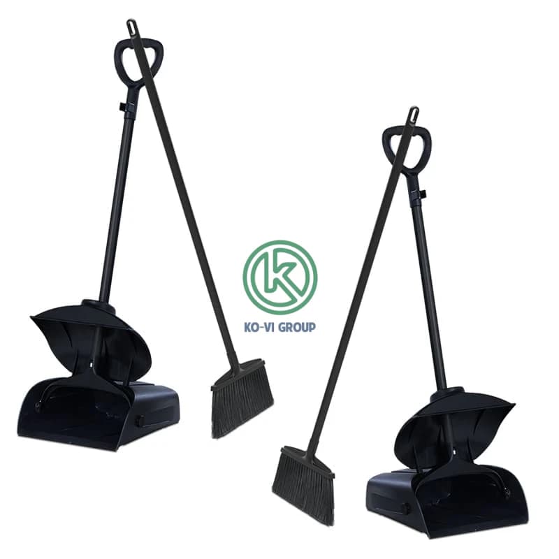 Bộ ky hốt rác có nắp (  bao gồm chổi nhựa)