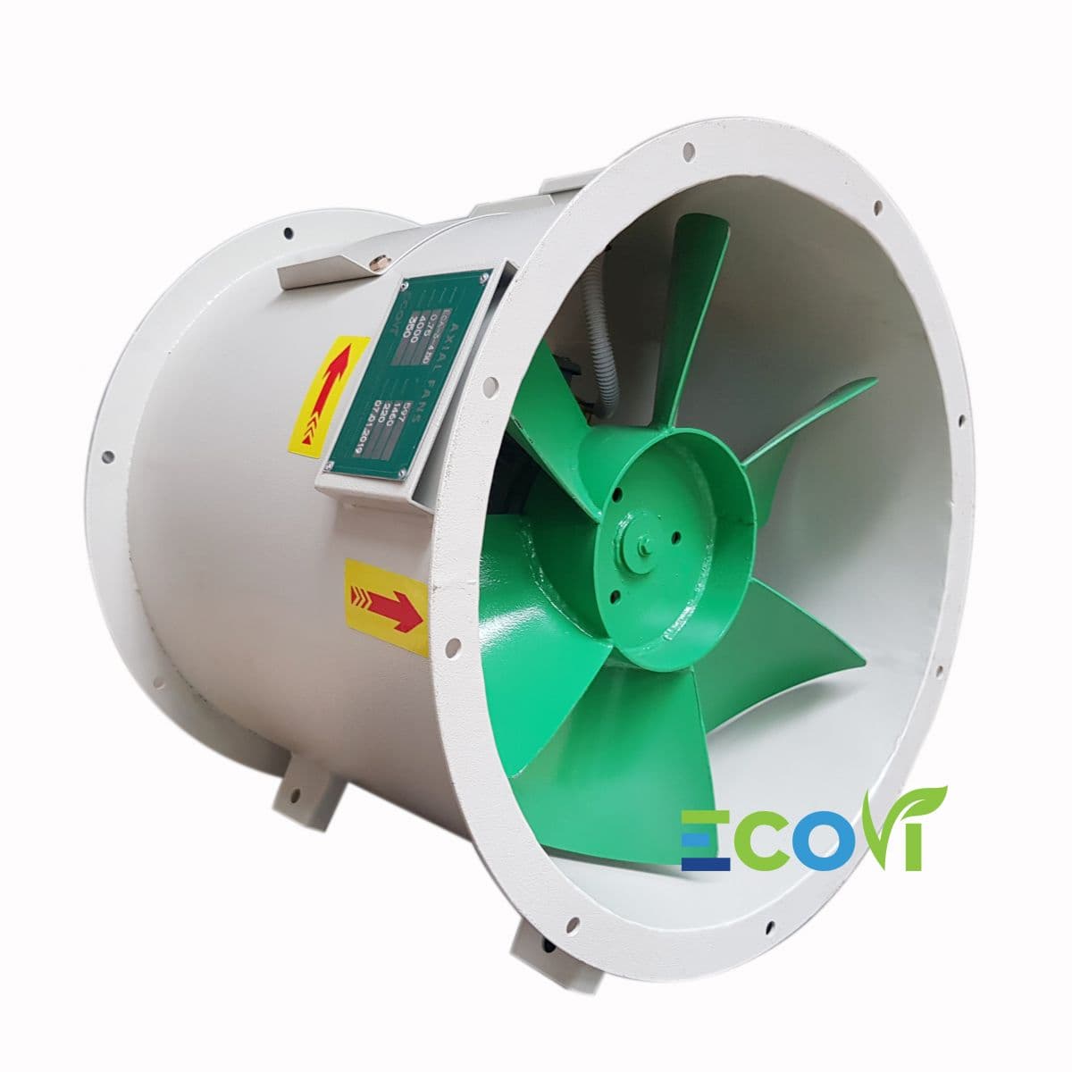 ECA-4-NoD: Quạt hướng trục hai tốc độ truyền động