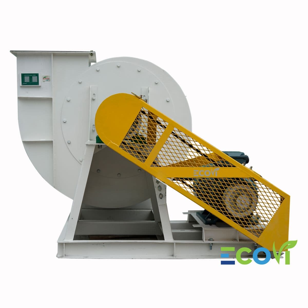 ECC-4-NoI: Quạt ly tâm hút bụi cánh vát truyền động gián tiếp